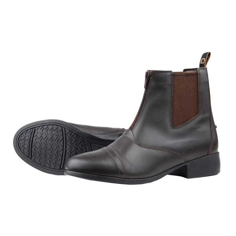 Dublin Women's Foundation Zip Paddock Boots - Brown 3 Dublin Women's Foundation Zip Paddock Boots - Brown