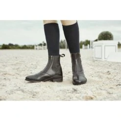 Dublin Women's Evolution Double Zip Front Paddock Boots - Black -Equestrian Supplies 308273 800 800