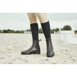 Dublin Women's Evolution Double Zip Front Paddock Boots - Black -Equestrian Supplies 308274 800 800