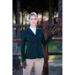 Horseware Women's Competition Jacket - Forest Green -Equestrian Supplies 313410 800 800