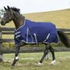 Weatherbeeta Comfitec Essential Standard Neck Lite - Navy/Silver/Red 1 Weatherbeeta Comfitec Essential Standard Neck Lite - Navy/Silver/Red -Equestrian Supplies 314533 800 800