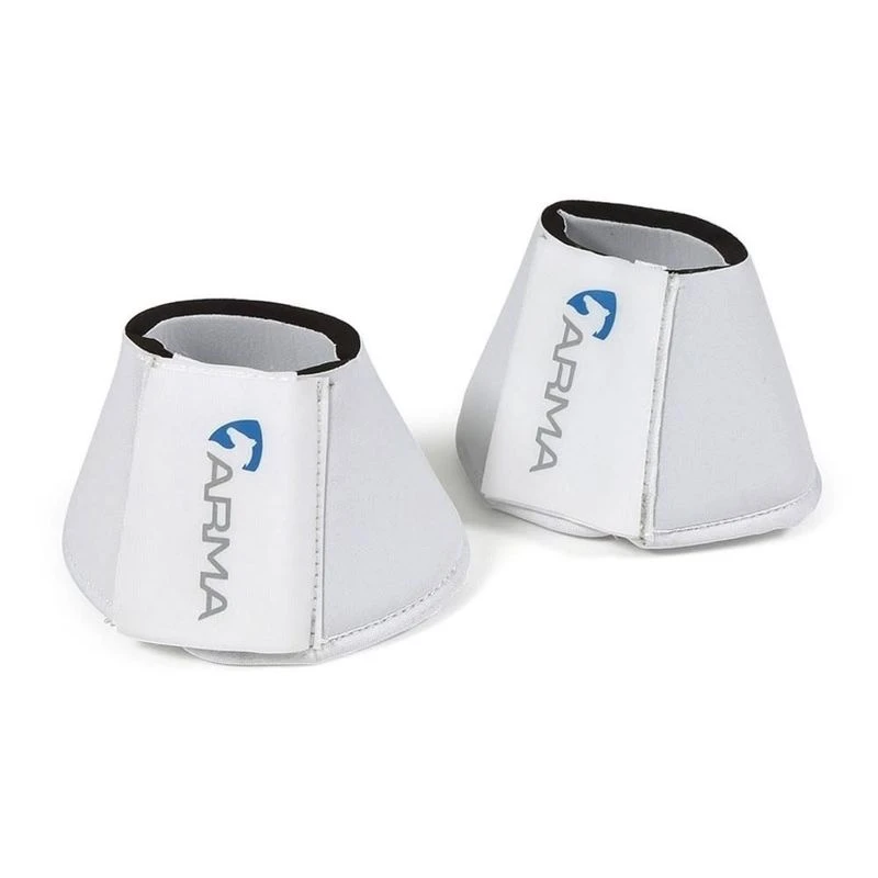Shires ARMA Neoprene Over Reach Boots - White 3 Shires ARMA Neoprene Over Reach Boots - White