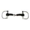 JP Korsteel Rubber Mouth Jointed Dee Ring Snaffle Bit -Equestrian Supplies 325965 800 800