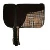 Kensington Fleece Bareback Pad W/Pockets - Black/Deluxe Black -Equestrian Supplies 330601 800 800