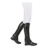 Saxon Kids' Syntovia Half Chaps - Black 2 Saxon Kids' Syntovia Half Chaps - Black -Equestrian Supplies 344084 800 800