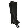Ovation Kids' Pro Topgrain Half Chaps - Black 1 Ovation Kids' Pro Topgrain Half Chaps - Black -Equestrian Supplies 345045 800 800