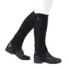 Dublin Suede Half Chaps II - Black 1 Dublin Suede Half Chaps II - Black -Equestrian Supplies 345141 800 800