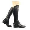 Saxon Equileather Half Chaps - Black 1 Saxon Equileather Half Chaps - Black -Equestrian Supplies 345341 800 800