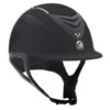 One K Defender Suede W/Swarovski Helmet - Black W/Clear Stones 1 One K Defender Suede W/Swarovski Helmet - Black W/Clear Stones -Equestrian Supplies 345741 800 800