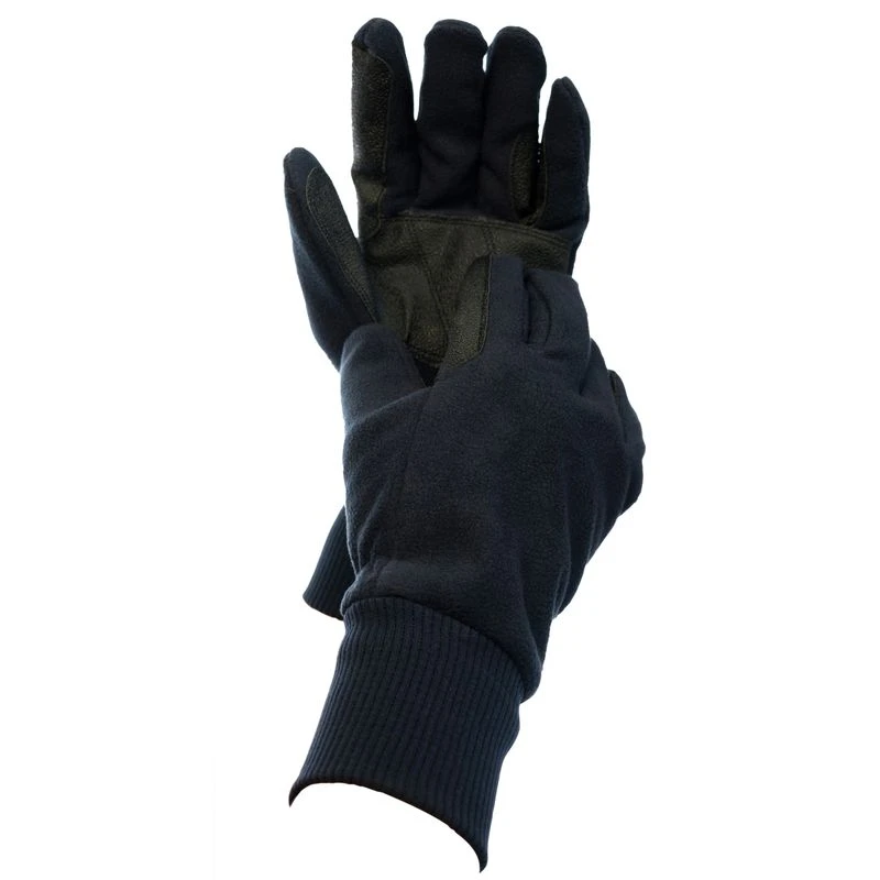 Dublin Everyday Showerproof Polar Fleece Riding Gloves - Black 3 Dublin Everyday Showerproof Polar Fleece Riding Gloves - Black