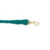 Equi-Essentials 3-Ply Cotton Lead W/Solid Brass Snap - Turquoise -Equestrian Supplies 351531 800 800