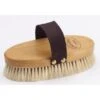Equi-Essentials Wood Back Goat Hair Body Brush - Natural -Equestrian Supplies 351547 800 800