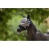 Kensington Pony Fly Mask W/Ears & Fleece Trim - Deluxe Black -Equestrian Supplies 358174 800 800