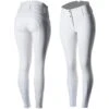 Horze Women's Daniela Full Seat Breeches - White -Equestrian Supplies 375638 800 800