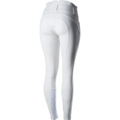Horze Women's Daniela Full Seat Breeches - White -Equestrian Supplies 375641 800 800