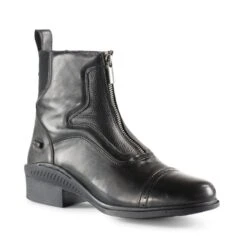 Horze Suffolk Paddock Boots - Black 6 Horze Suffolk Paddock Boots - Black -Equestrian Supplies 377149 800 800