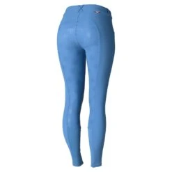 Horze Women's Grand Prix Full Seat Breeches - Riviera Blue 6 Horze Women's Grand Prix Full Seat Breeches - Riviera Blue -Equestrian Supplies 377347 800 800