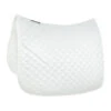 Horze Prinze Dressage Saddle Pad - White/White 1 Horze Prinze Dressage Saddle Pad - White/White -Equestrian Supplies 377675 800 800