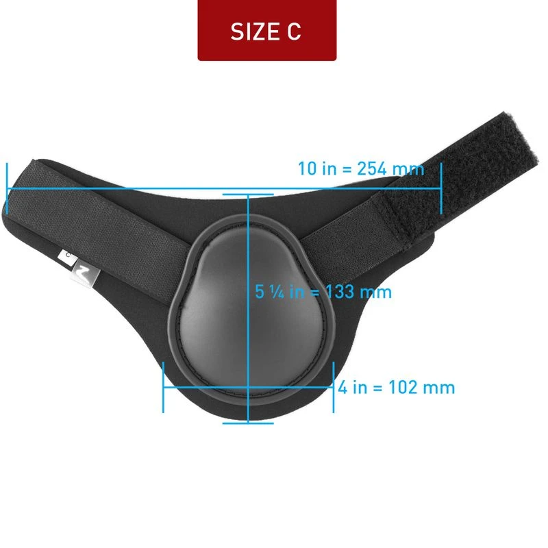 Horze Fetlock Boots - White/Grey 4 Horze Fetlock Boots - White/Grey - Image 2