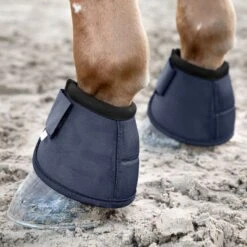 Horze Overreach Boots - Blue -Equestrian Supplies 379090 800 800