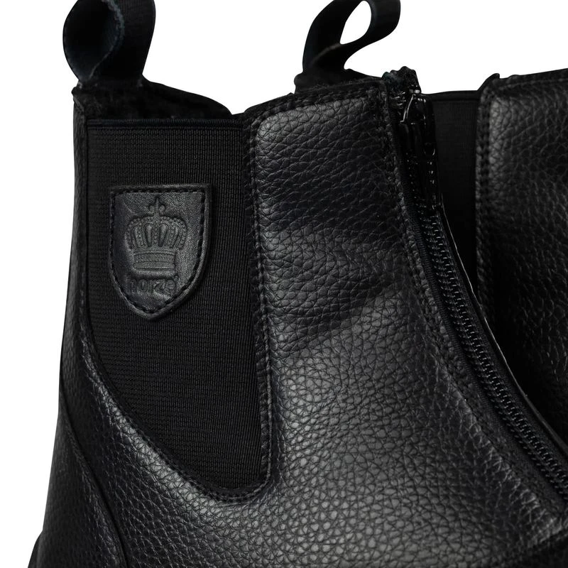 Horze Idaho Winter Jodhpur Boots - Black 4 Horze Idaho Winter Jodhpur Boots - Black - Image 2