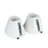 Horze Pro Bell Boots - White 1 Horze Pro Bell Boots - White -Equestrian Supplies 382712 800 800