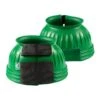 Horze Double Closure Ribbed Rubber Bell Boots - Green -Equestrian Supplies 383786 800 800