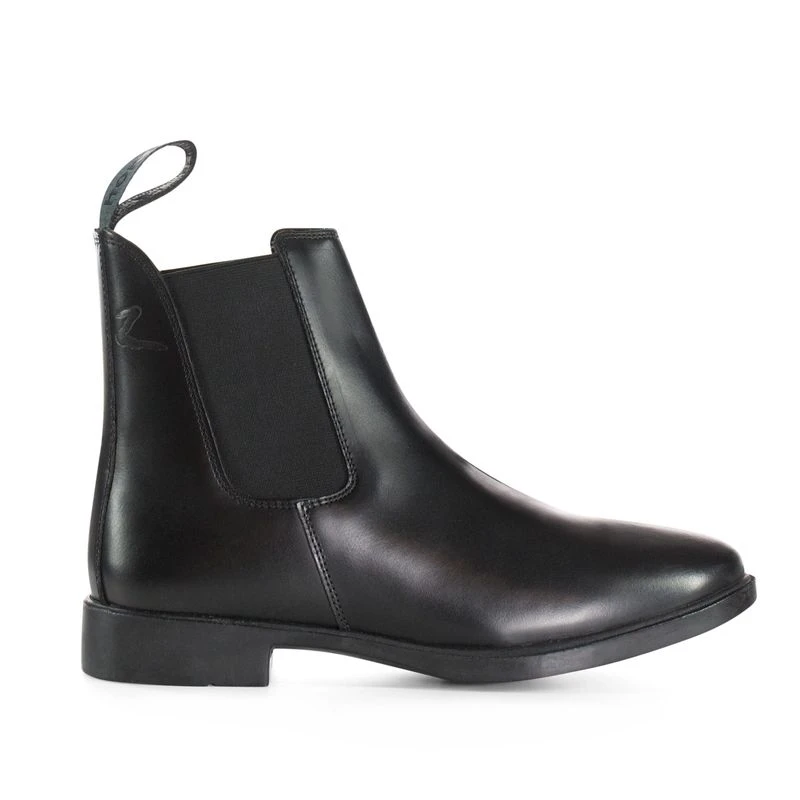 Horze Kids' Signature Jodhpur Boots - Black 4 Horze Kids' Signature Jodhpur Boots - Black - Image 2