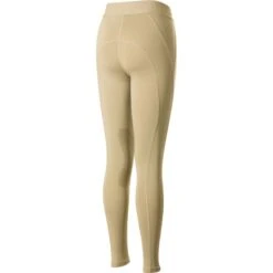 Horze Kids' Madison Knee Patch Tights - Tan -Equestrian Supplies 384445 800 800