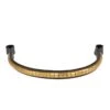 Horze Brass Clincher Browband - Brown/Brass 2 Horze Brass Clincher Browband - Brown/Brass -Equestrian Supplies 386629 800 800