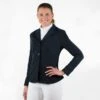 Horze Women's Yvonne Show Jacket - Dark Navy -Equestrian Supplies 386794 800 800