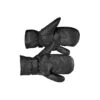 Horze Leather Three Finger Mittens - Black -Equestrian Supplies 388253 800 800