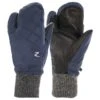 Horze Padded Three Finger Winter Mittens - Peacoat Dark Blue 1 Horze Padded Three Finger Winter Mittens - Peacoat Dark Blue -Equestrian Supplies 388335 800 800