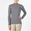 Irideon Women's CoolDown IceFil Long Sleeve Jersey - Dove Grey 1 Irideon Women's CoolDown IceFil Long Sleeve Jersey - Dove Grey -Equestrian Supplies 395311 800 800