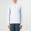 Irideon Women's CoolDown IceFil Long Sleeve Jersey - White/Cornflower 1 Irideon Women's CoolDown IceFil Long Sleeve Jersey - White/Cornflower -Equestrian Supplies 396457 800 800