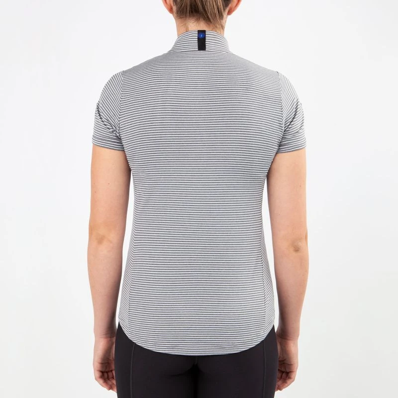 Irideon Women's Air-Tech Short Sleeve Jersey - Dove Grey 6 Irideon Women's Air-Tech Short Sleeve Jersey - Dove Grey - Image 4