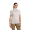 Horseware Women's Lisa Technical Short Sleeve Competition Top - White -Equestrian Supplies 399252 800 800