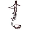 Nunn Finer Fairhill Figure 8 Event Bridle - Havana/Zinc -Equestrian Supplies 401472 800 800
