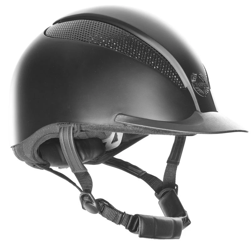 Champion Air-Tech Deluxe Helmet - Black Silk 3 Champion Air-Tech Deluxe Helmet - Black Silk