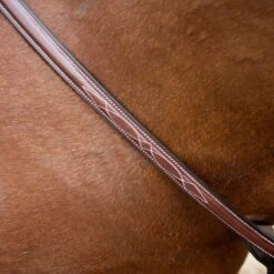 Nunn Finer Bellissimo Hunting Breastplate - Havana/Zinc -Equestrian Supplies 406939 800 800