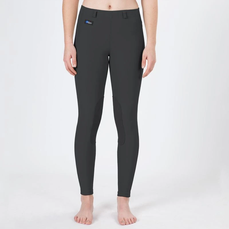 Irideon Women's Cadence Classic Knee Patch Breeches - Graphite 3 Irideon Women's Cadence Classic Knee Patch Breeches - Graphite
