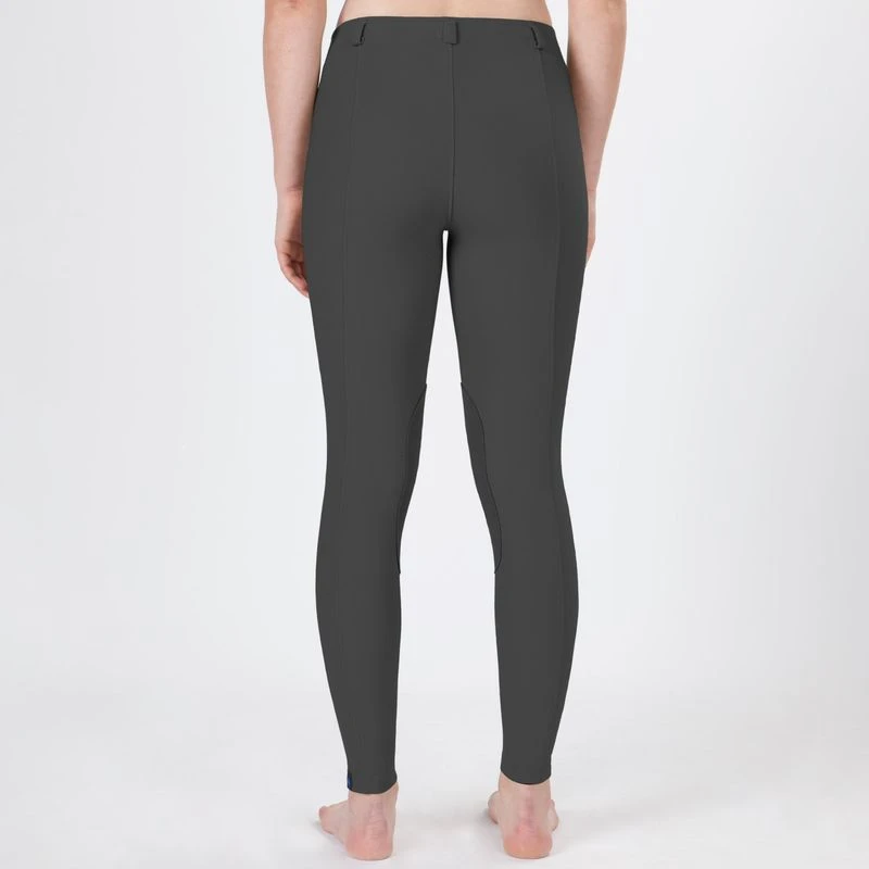 Irideon Women's Cadence Classic Knee Patch Breeches - Graphite 4 Irideon Women's Cadence Classic Knee Patch Breeches - Graphite - Image 2