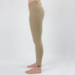 Irideon Kids' Issential Capriole Knee Patch Tights - Classic Tan -Equestrian Supplies 407408 800 800