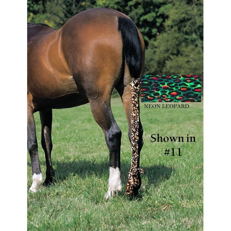 Jammies Three Piece Tail Wrap - Neon Leopard 3 Jammies Three Piece Tail Wrap - Neon Leopard