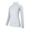 Shires Aubrion Women's Newbury Long Sleeve Sun Shirt - White -Equestrian Supplies 411278 800 800