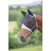 Shires Fine Mesh Fly Mask W/Ears - Black -Equestrian Supplies 411521 800 800