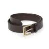 Shires Aubrion 25mm Leather Belt - Brown 1 Shires Aubrion 25mm Leather Belt - Brown -Equestrian Supplies 411710 800 800