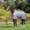 Weatherbeeta Comfitec Plus Dynamic Standard Neck Lite - Grey/Burgundy -Equestrian Supplies 413141 800 800