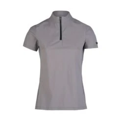 Horze Women's Limited Editon Saphira Ventilated Training Shirt - Silver Scone