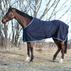 Horze Glasgow Summer Cooler Blanket - Dark Blue 7 Horze Glasgow Summer Cooler Blanket - Dark Blue -Equestrian Supplies 416922 800 800